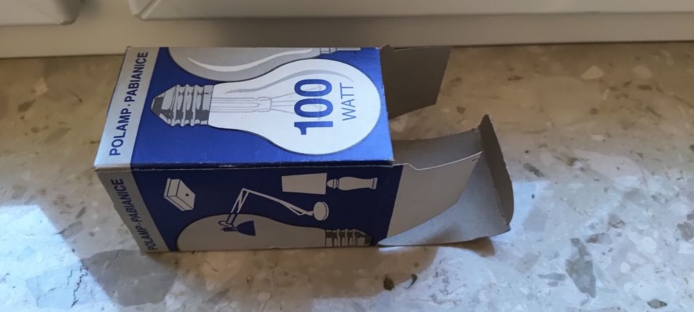Vintage Żarówka 100 % z okresu PRL