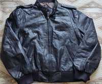 Продам мужскую кожаную куртку 46размера(большемерит)