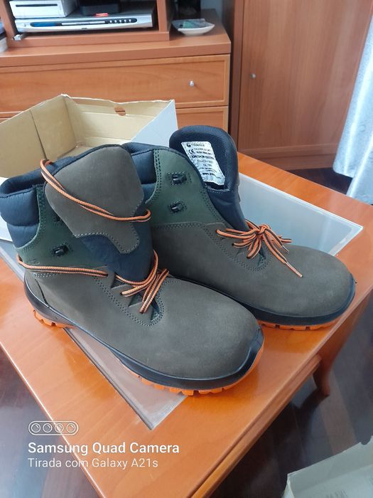 Botas de trabalho biqueira de aço