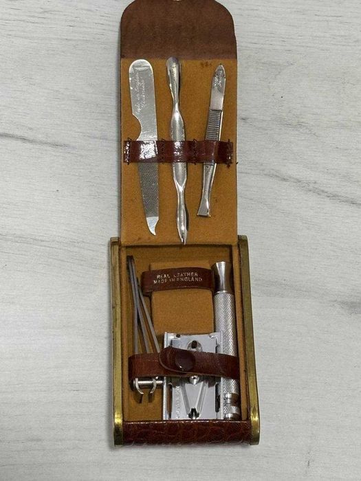 Бритвений набір Gillette 1950-х | Gillette Ball-End Tech