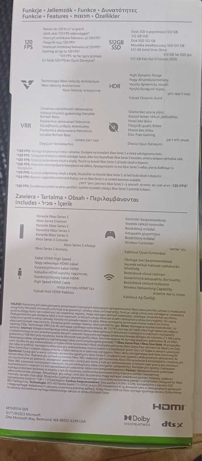 Ігрова приставка XBOX 512 GB SSD