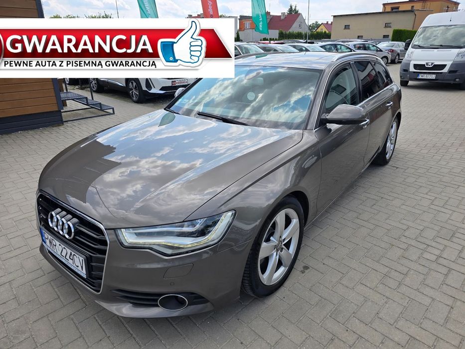 Audi A6 3,0 TDI 245 KM Quattro Automat Serwis GWARANCJA Zamiana Zarejestrowany
