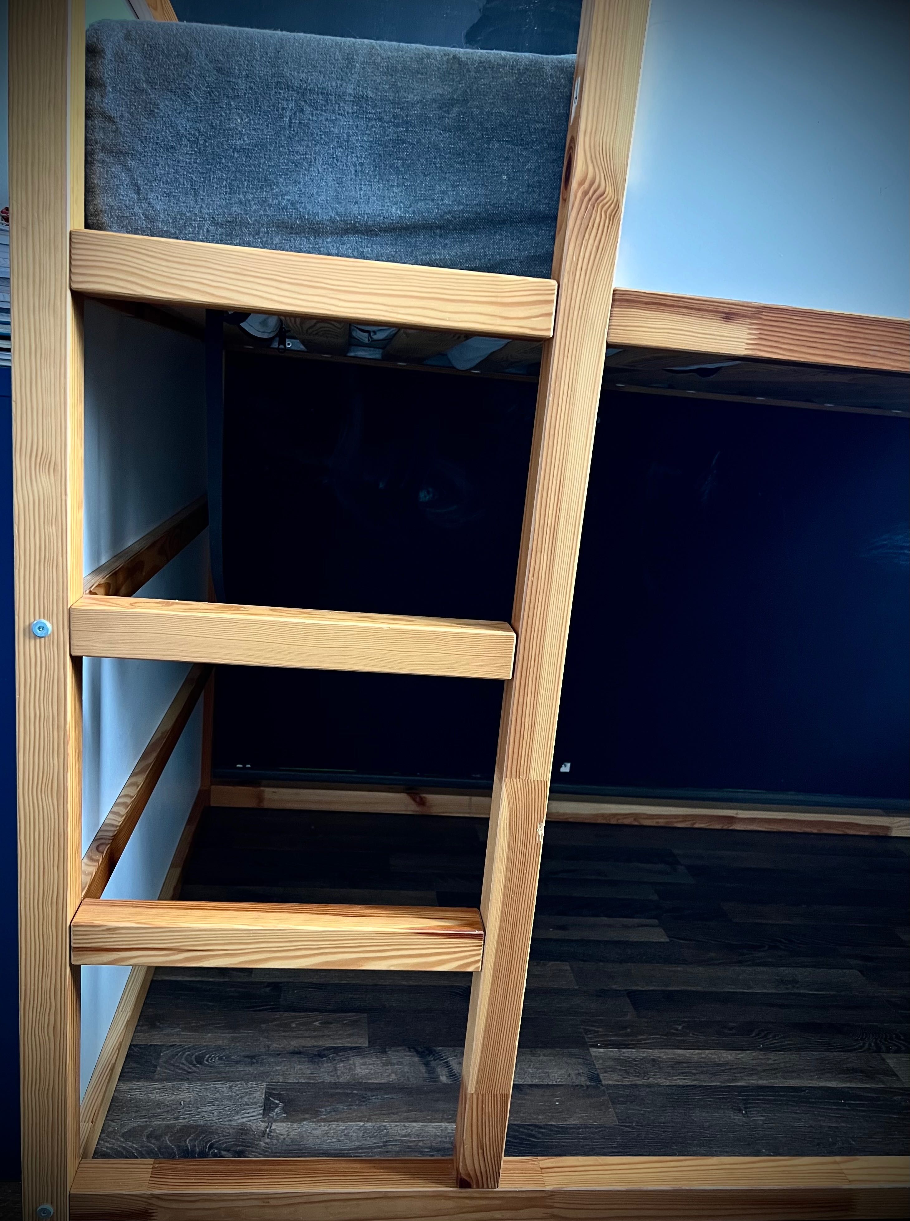 Łóżko piętrowe/dwustronne IKEA KURA