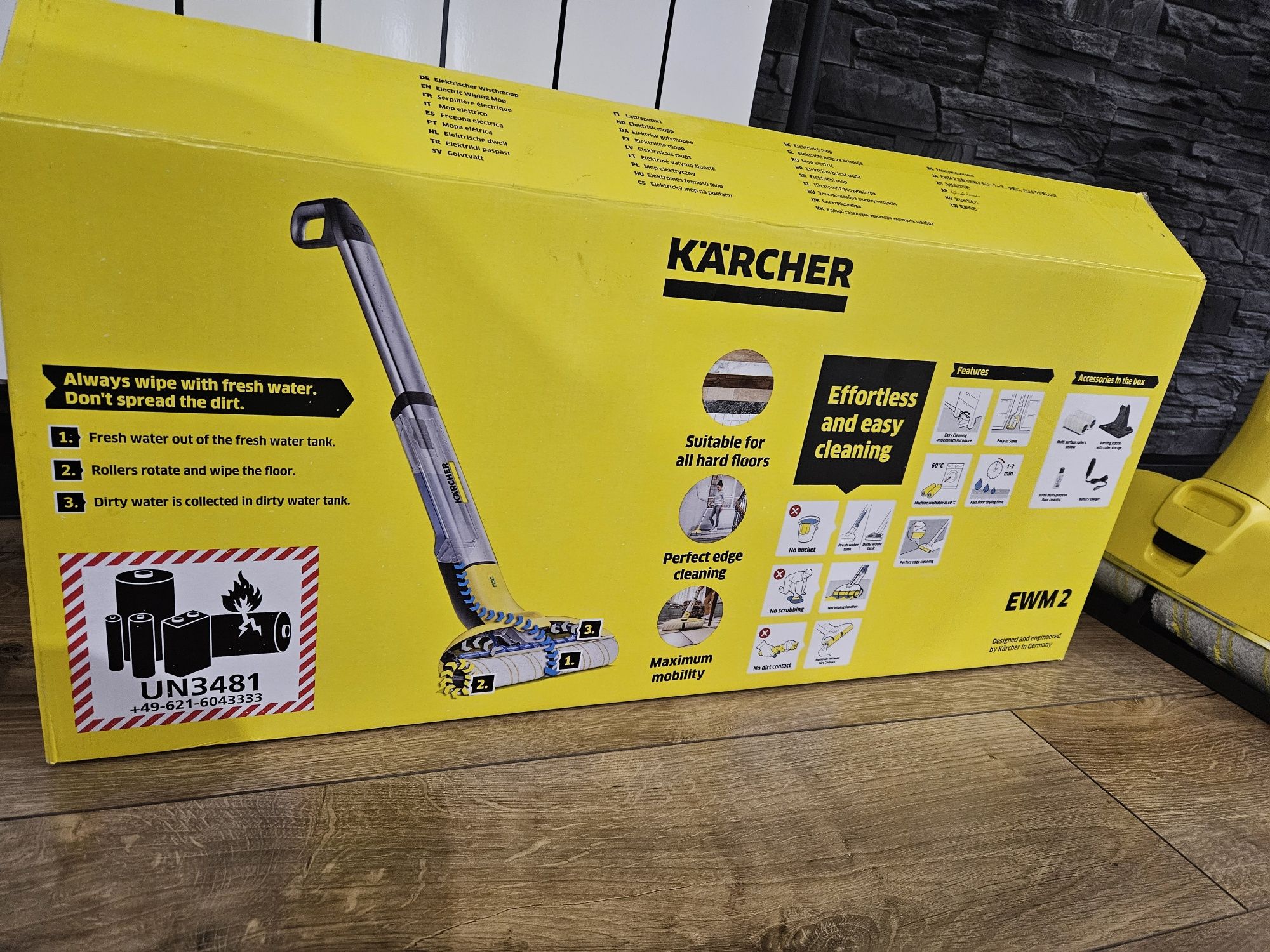 Okazja! karcher mop EWM 2. Raz używany