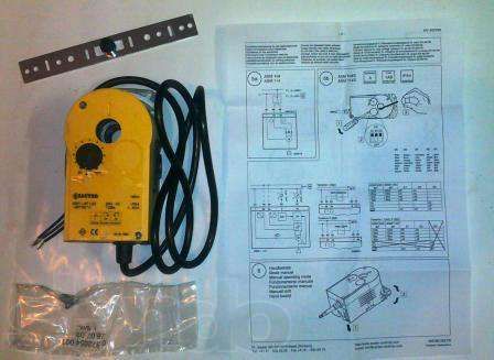 ASM114 F122 Sauter Привод воздушной заслонки