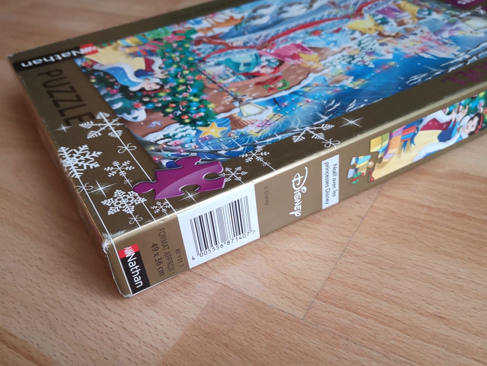 Puzzle 500 Nathan Disney Collection Noel Księżniczki Disneya nie 1000