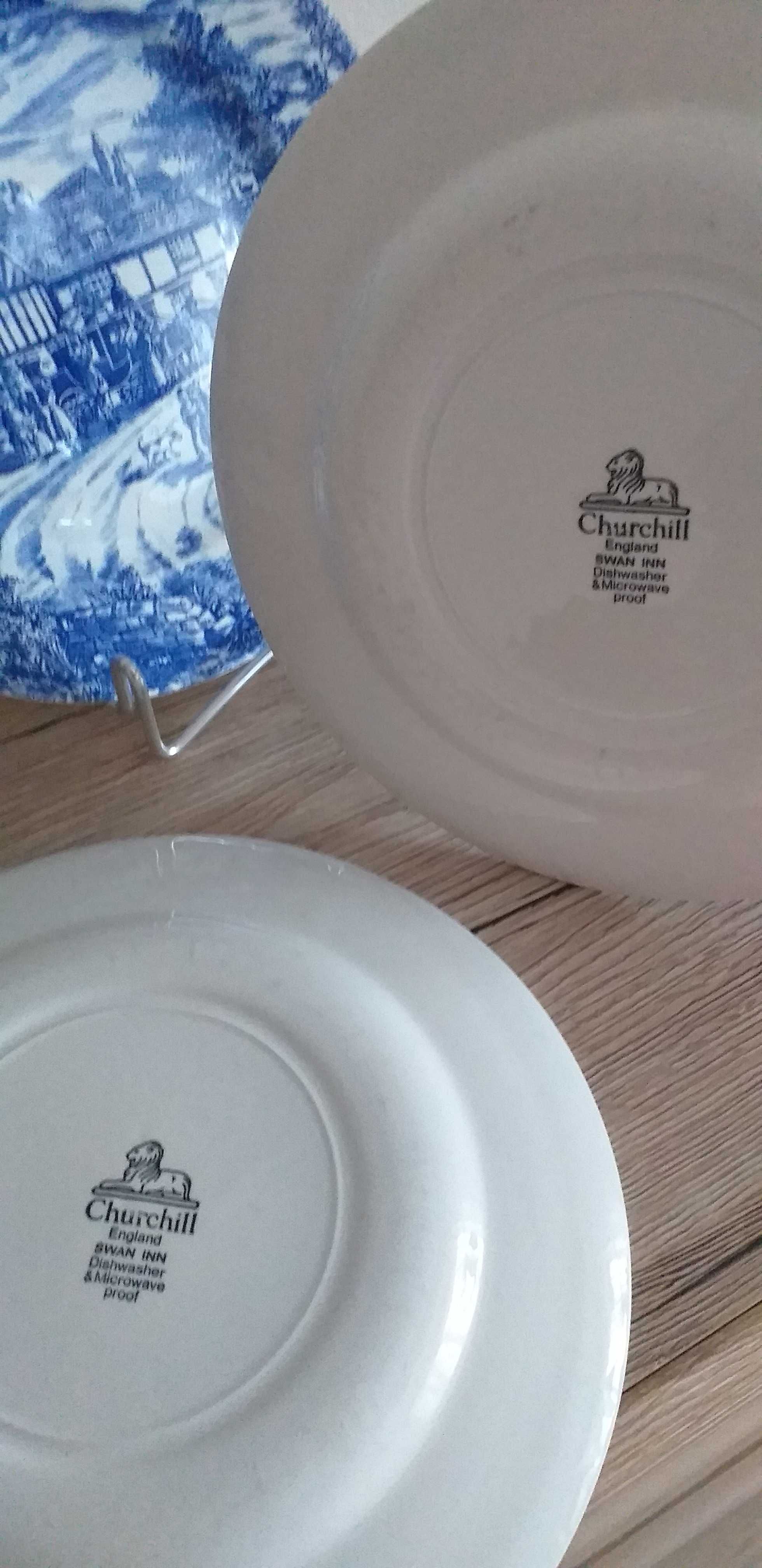 Talerze angielskie prl