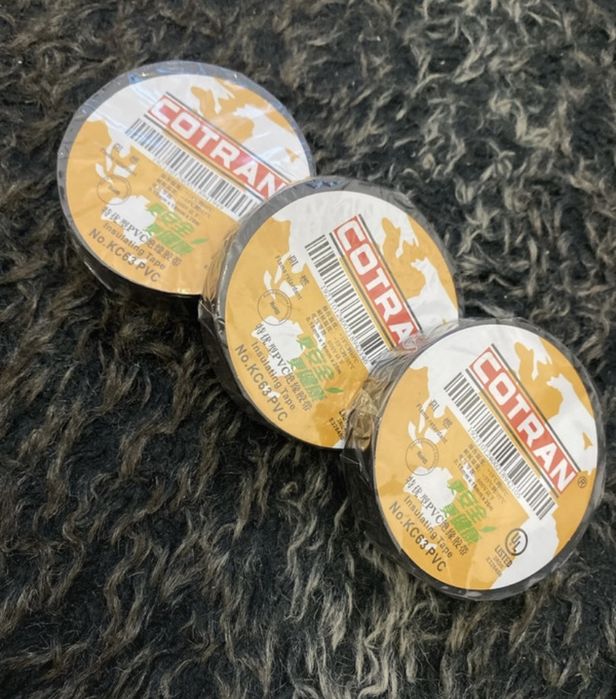 Lote 3 unidades fita isoladora cotran