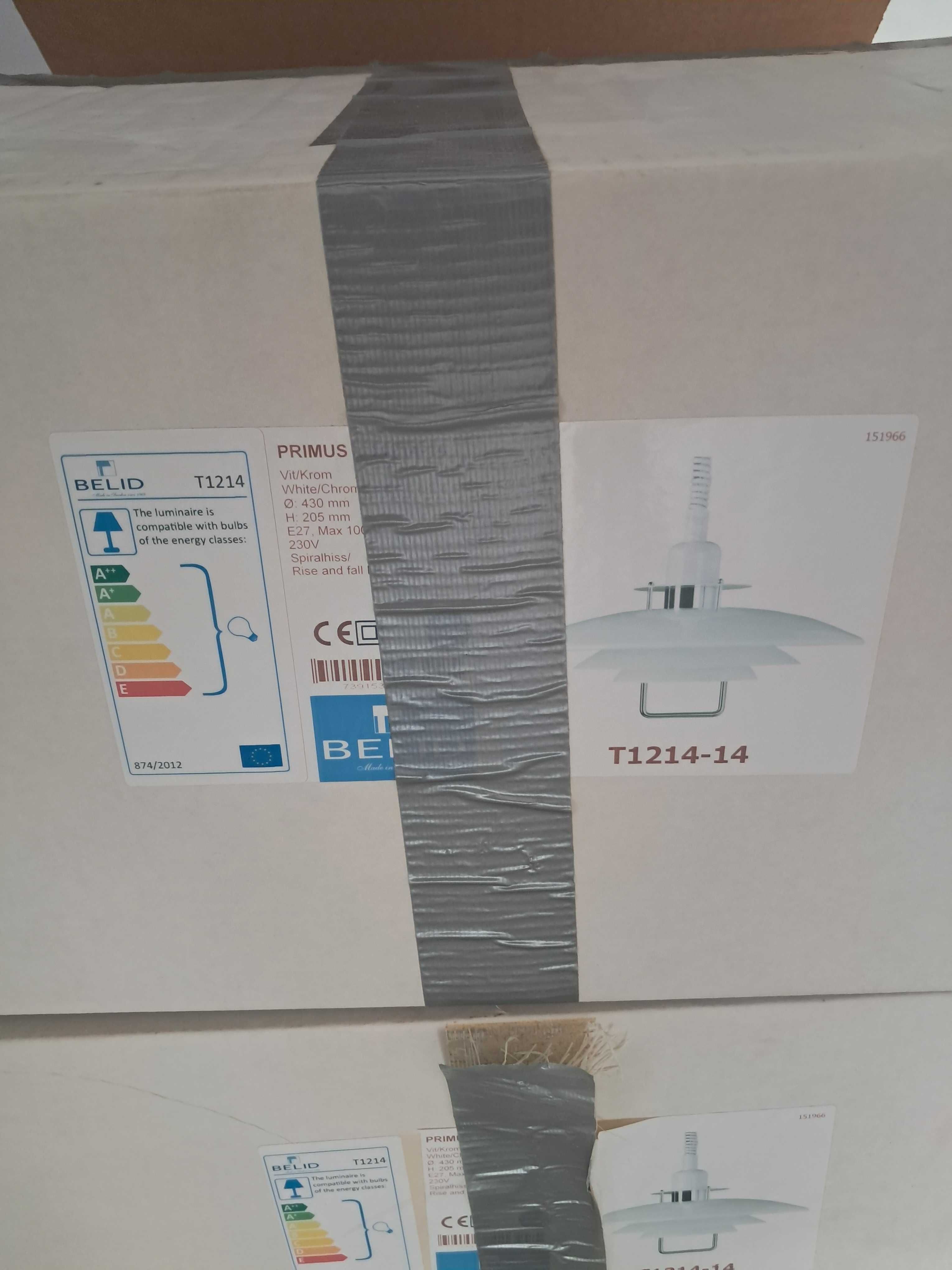 Dwie sztuki. Lampa Belid Primus II T1214-14.
