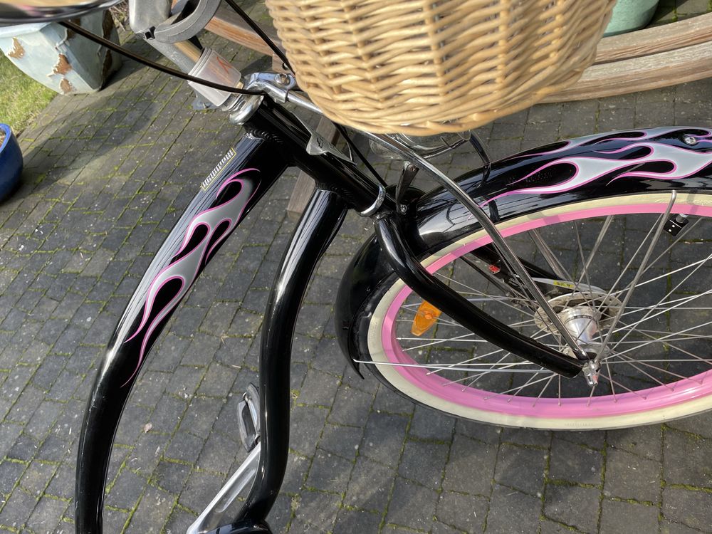 rower piękny damski damka Electra The Betty bagażnik oryginał