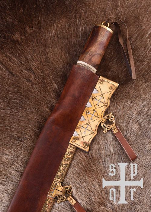 Wikiński saks z ostrzem ze stali damasceńskiej, Birka