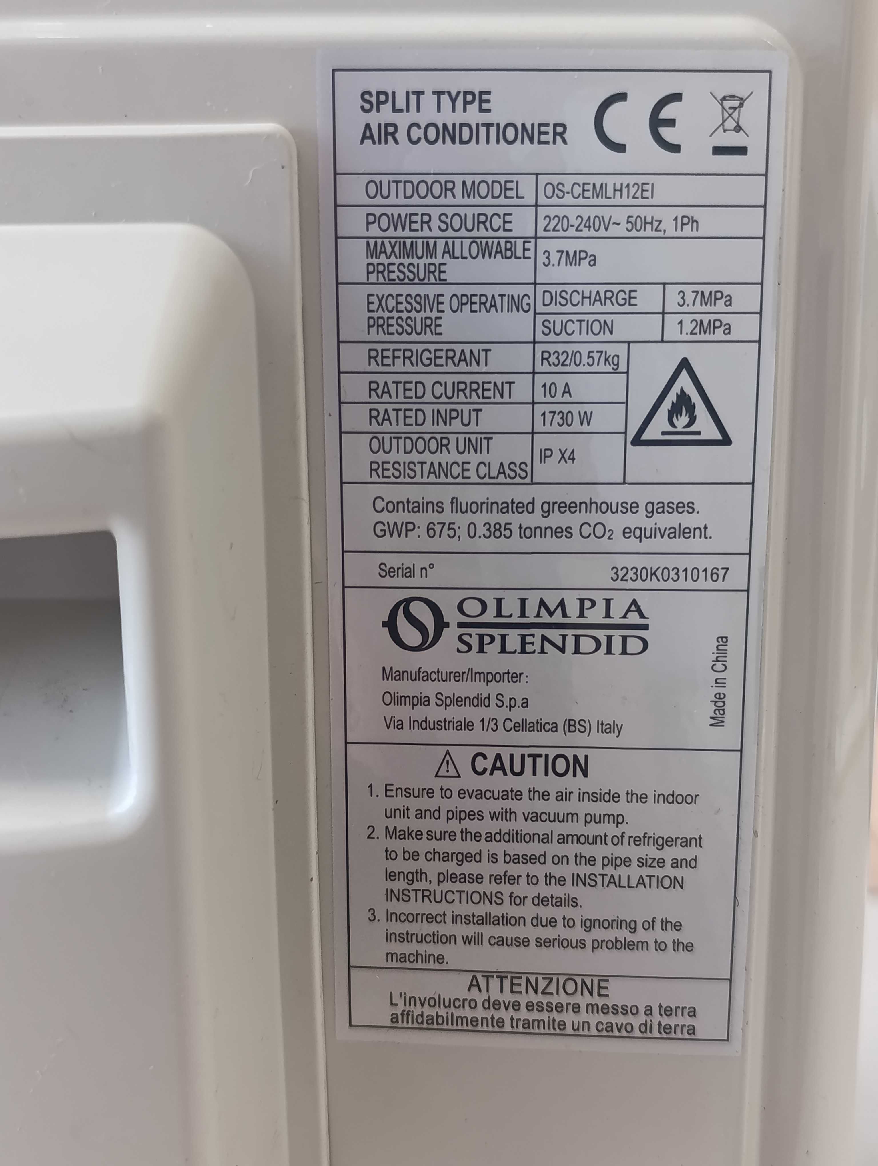 KLIMATYZACJE jednostki zewnętrzne 6 SZT