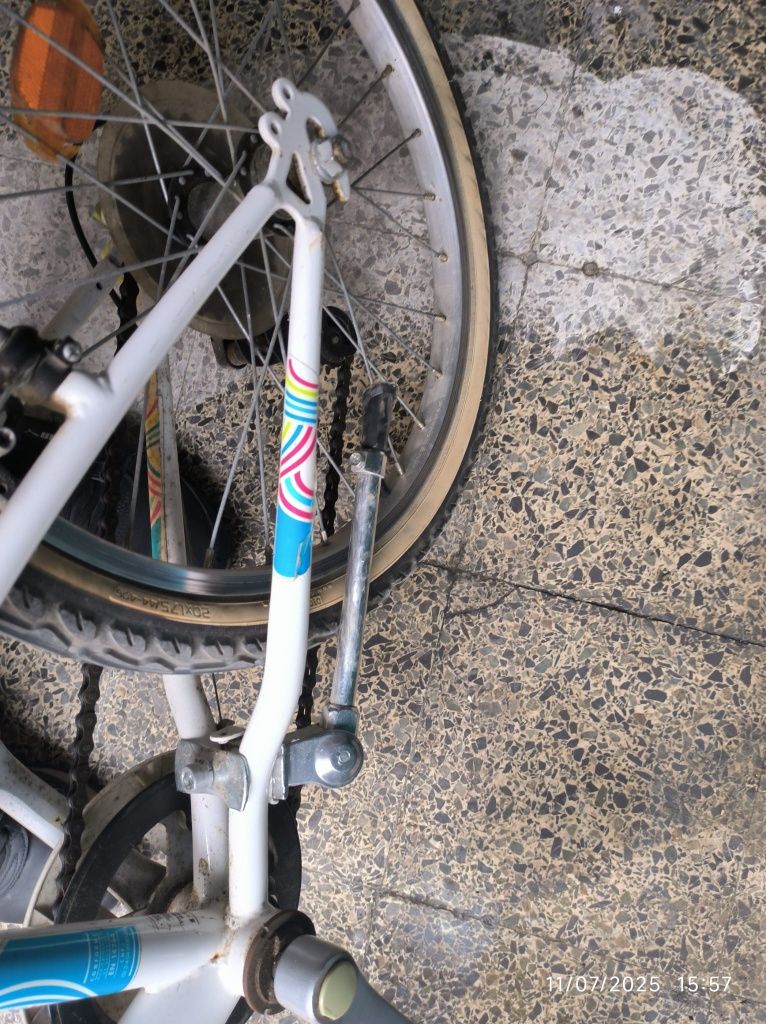 Bicicleta roda 20" criança menina mistigirl mudanças
