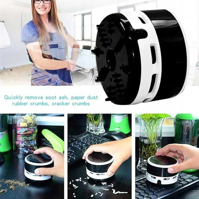 Mini Odkurzacz USB Do Sprzątania Biurka Szuflad