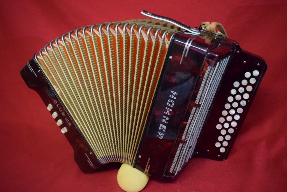 Concertina Hohner Club III 3 Voz