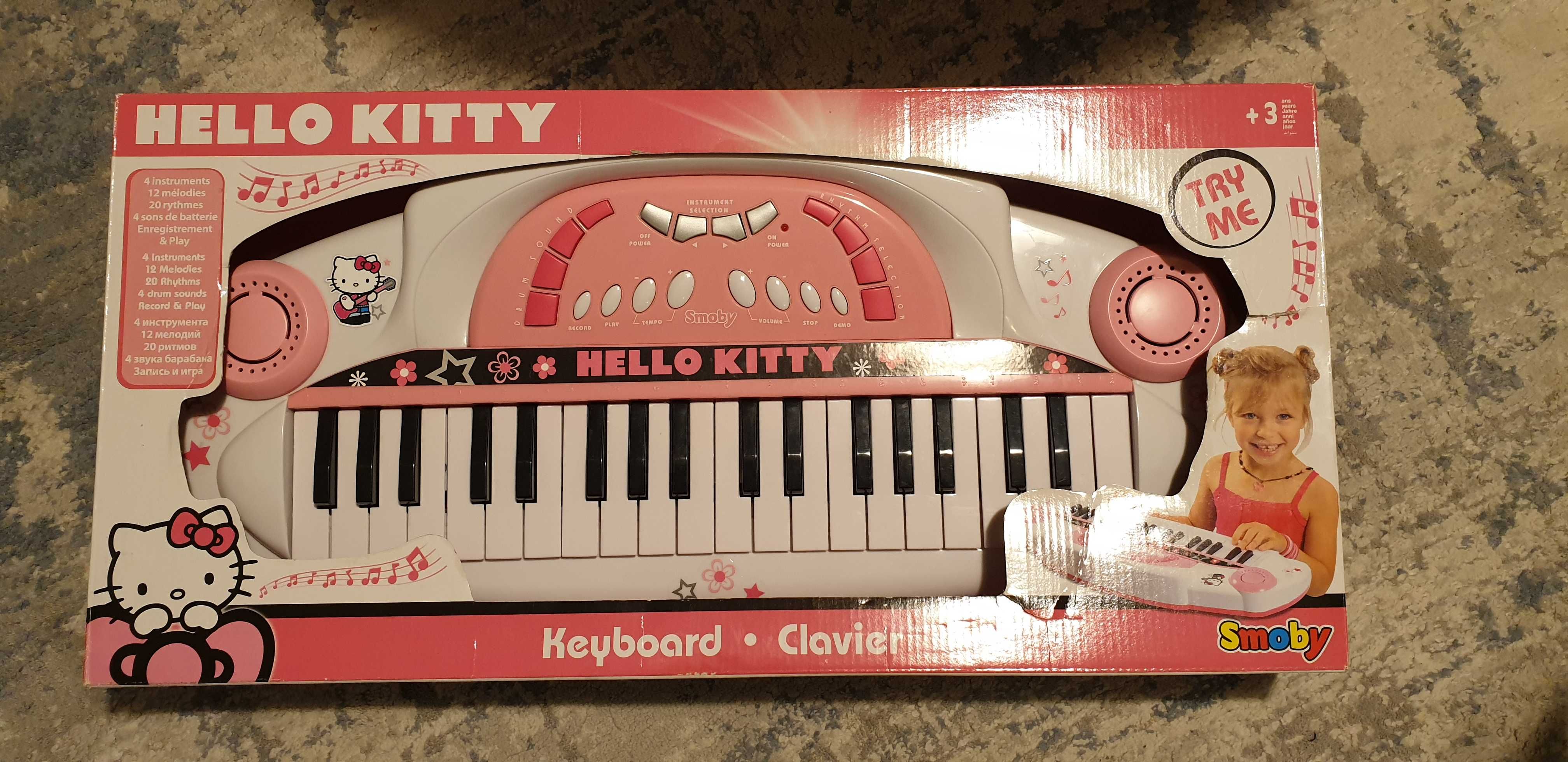 Keyboard pianinko Hello Kitty Smoby