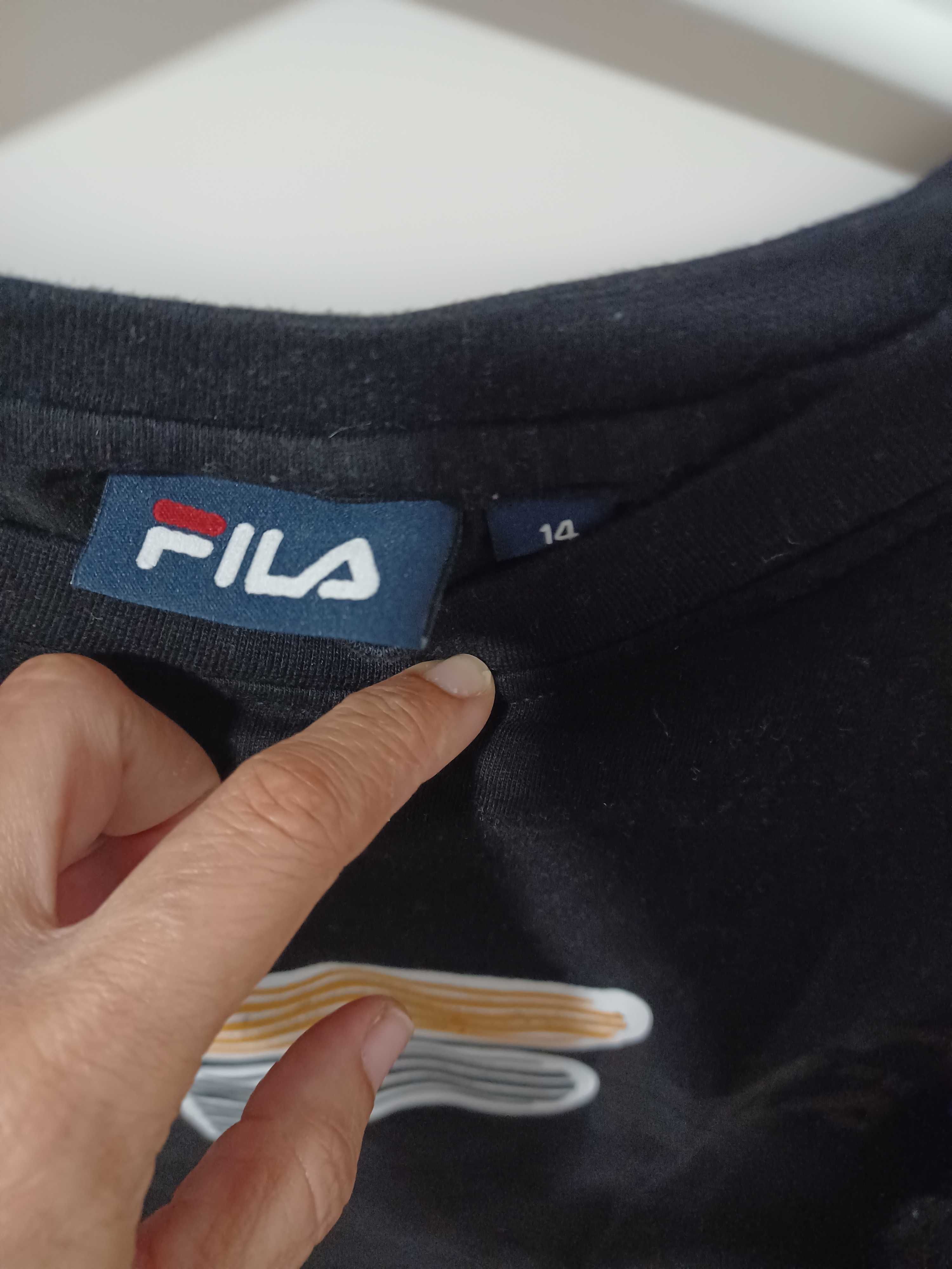 Sweat - FILA - Preta, cinza - Rapaz - 14 anos