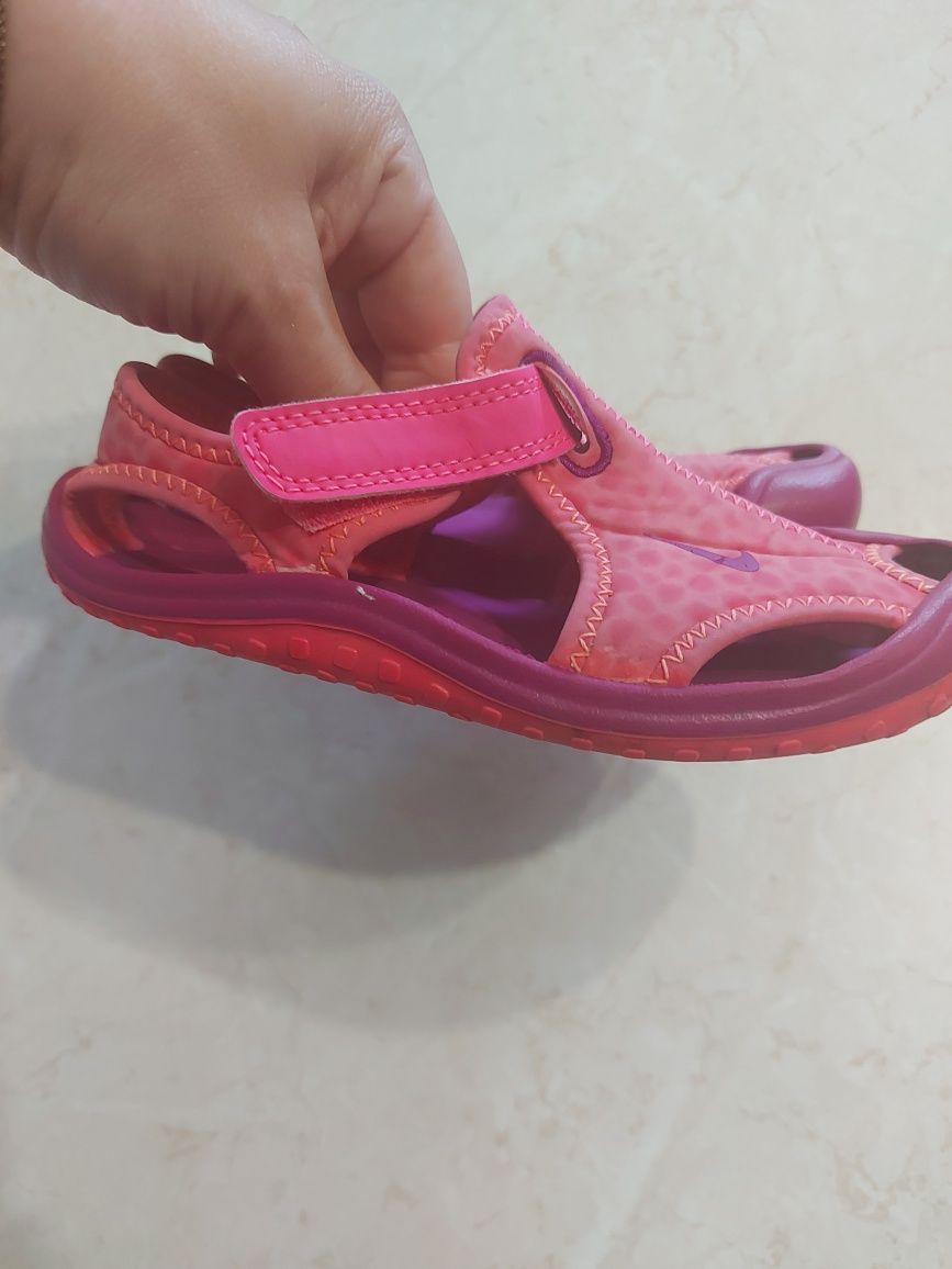 Nike Sunray klapki sandały buty do wody dziewczęce