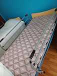 Cama articulada com colchão anti escaras