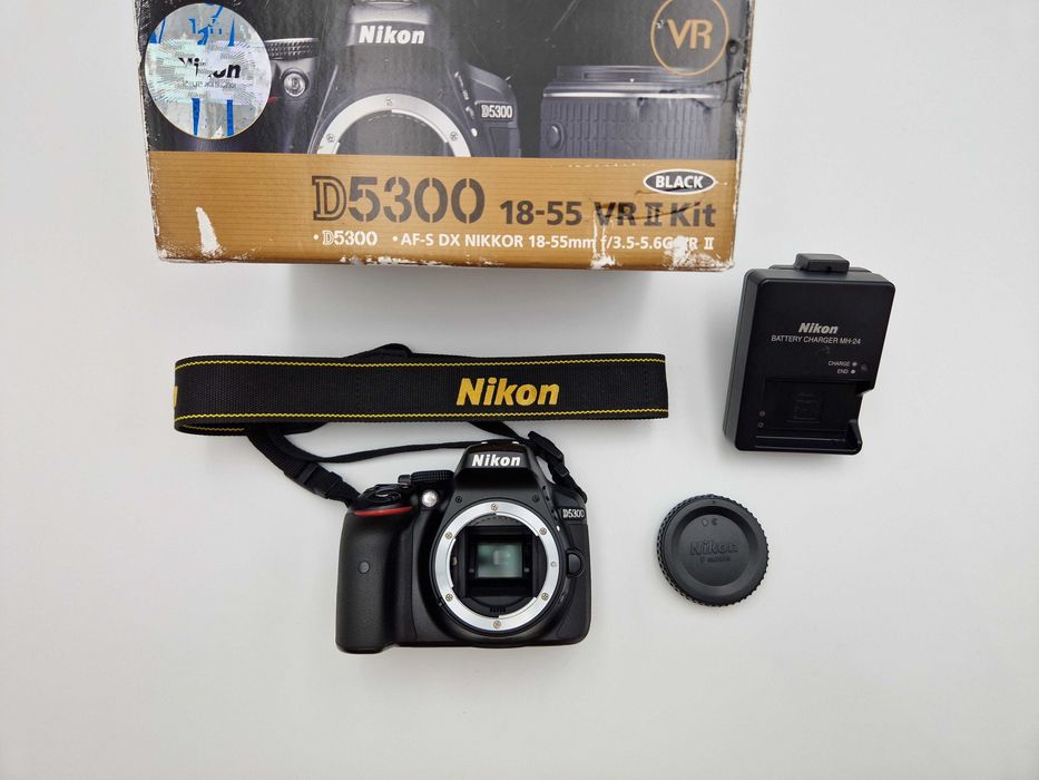 WYPRZEDAŻ Aparat Nikon D5300 body - tylko 12 tys. zdjęć - bdb stan