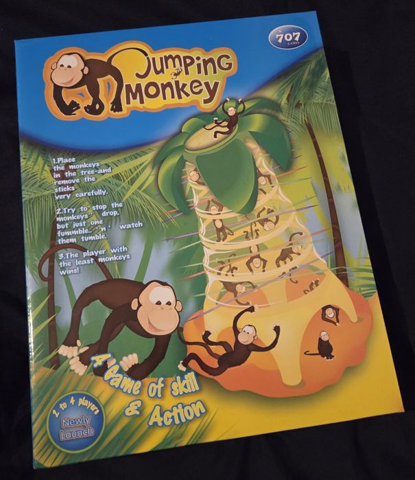 gra zręcznościowa Jumping Monkey