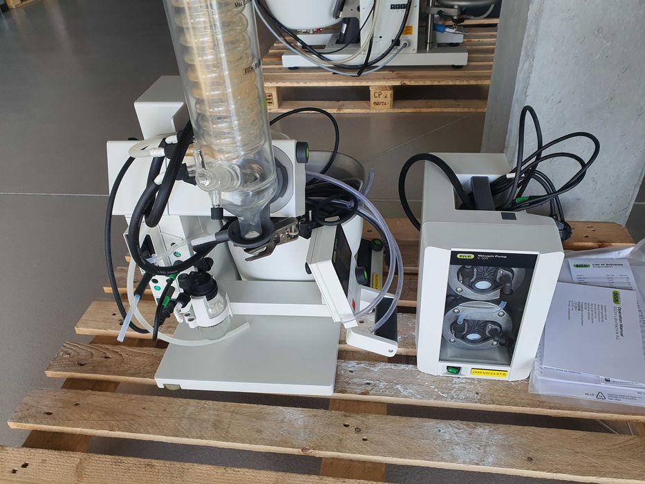 System próżniowy z wyparką rotacyjną