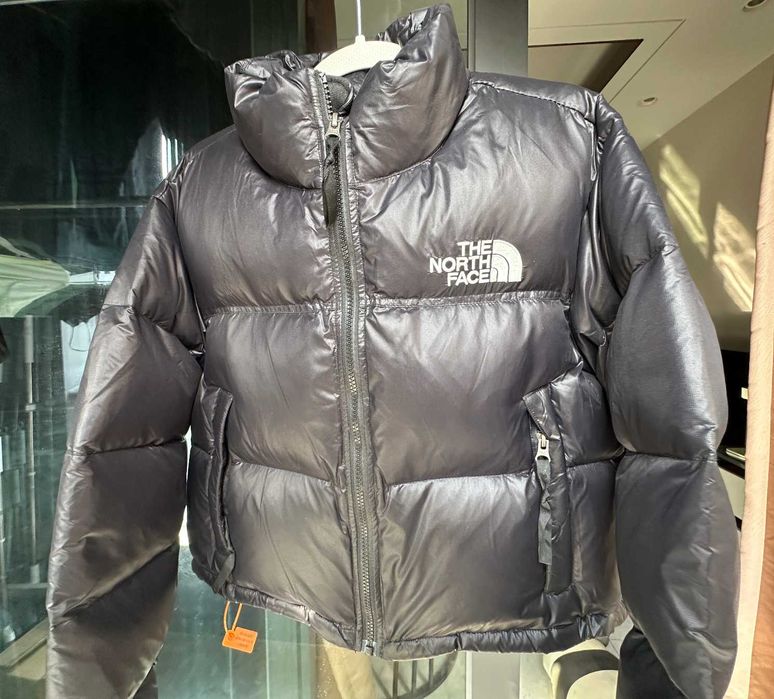 TNF Kurtka puchowa krótkiego kroju z serii 1984w stylu idola rozmiar.S