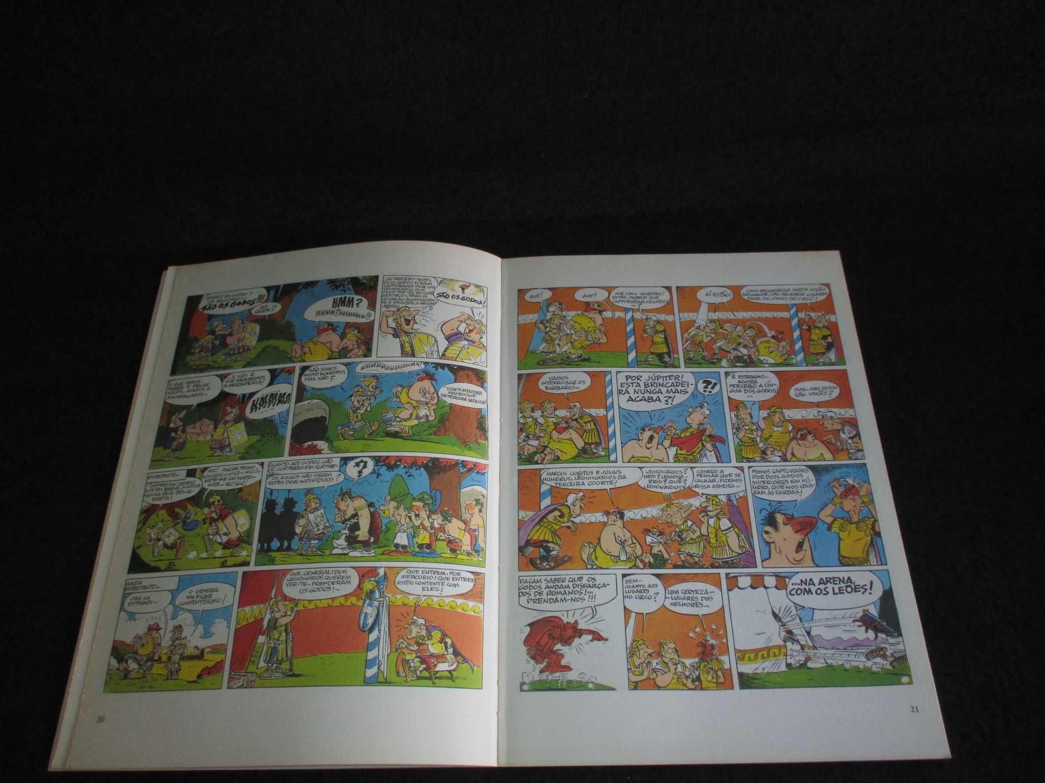 Livro BD Astérix e os Godos René Goscinny