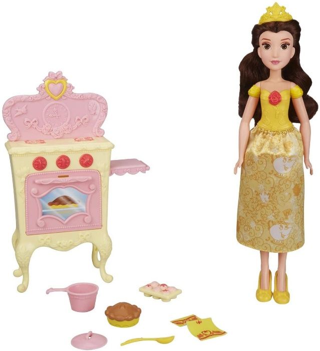 Кукла Принцесса Белль и кухня, Princess Belle's Kitchen, Hasbro