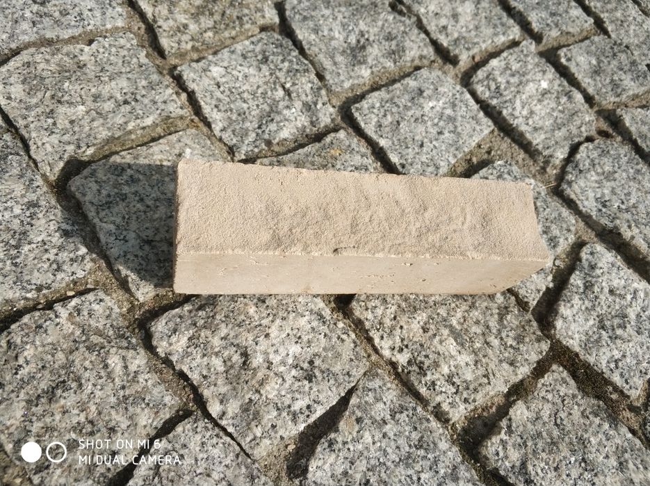 Cegły z wypustkami i bez  około 1tys. Sztuk .