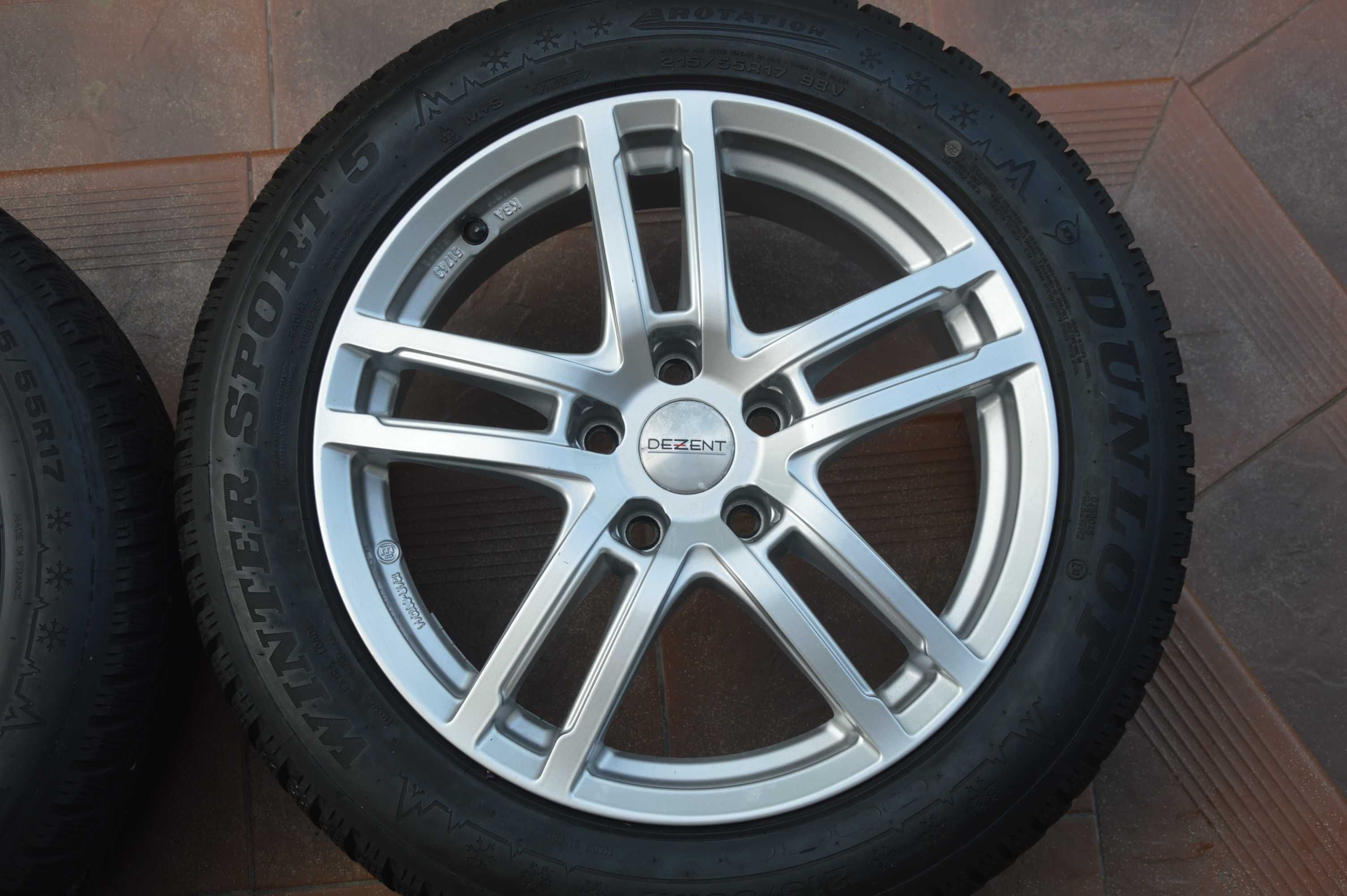 Комплект дисків DEZENT 5*112 R17