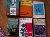 6 autores brasileiros Sabino/Amado/Lins/Andrade/Resende/Montello