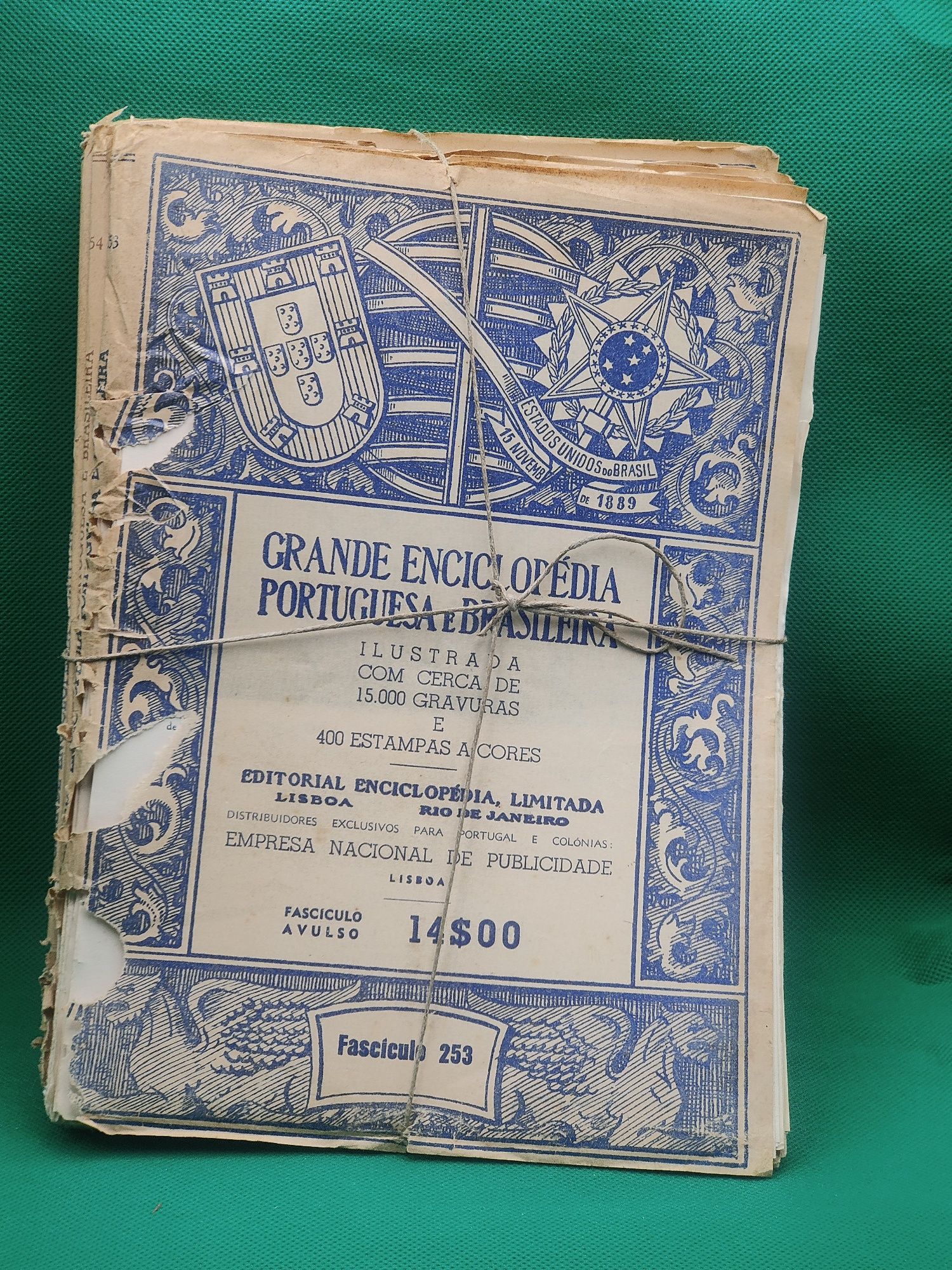 Livro: Grande Enciclopédia Portuguesa e Brasileira Vários anos REF:ESC