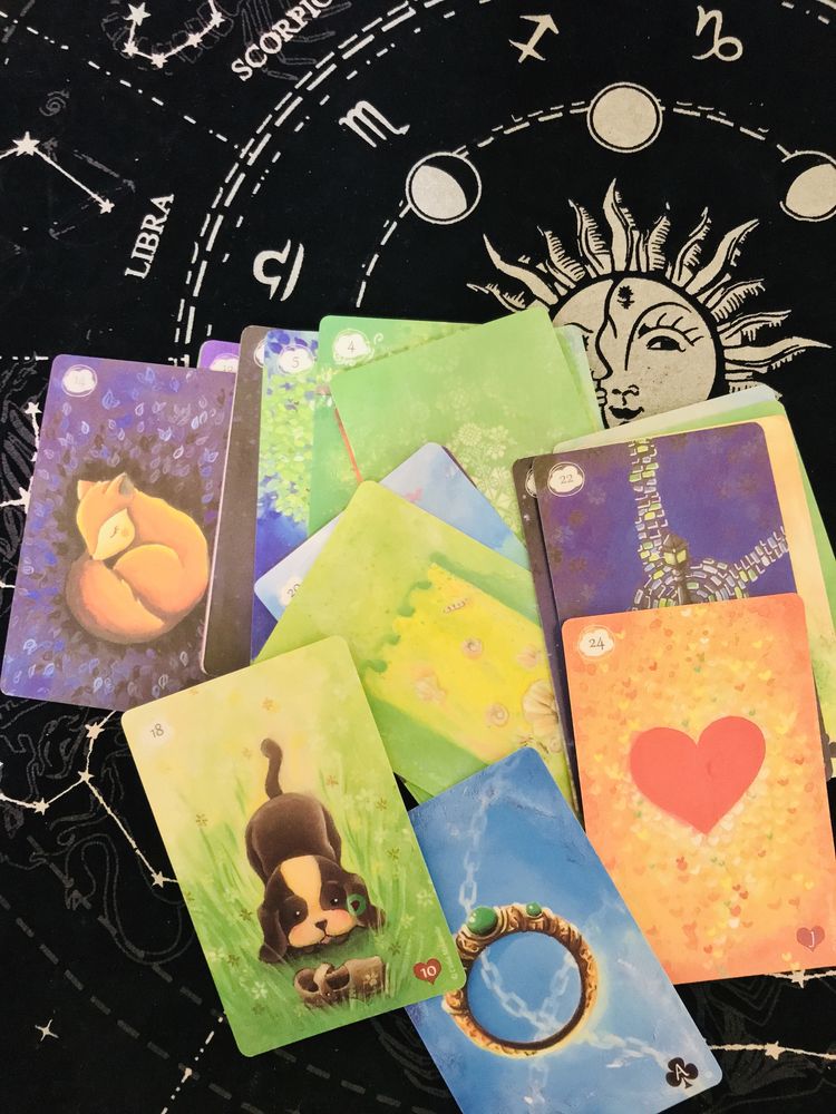 Baralho cigano Tanis lenormand