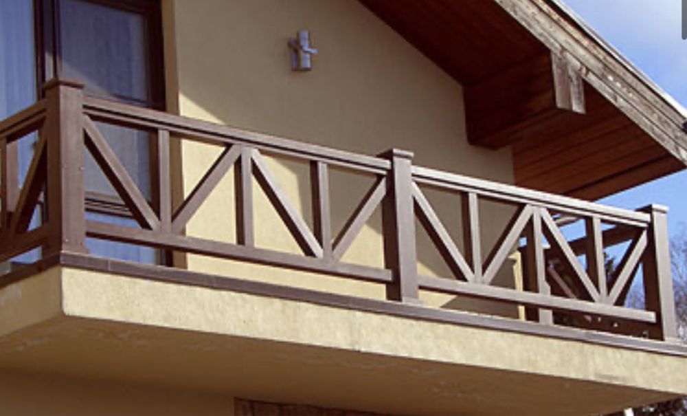 balustrada drewniana