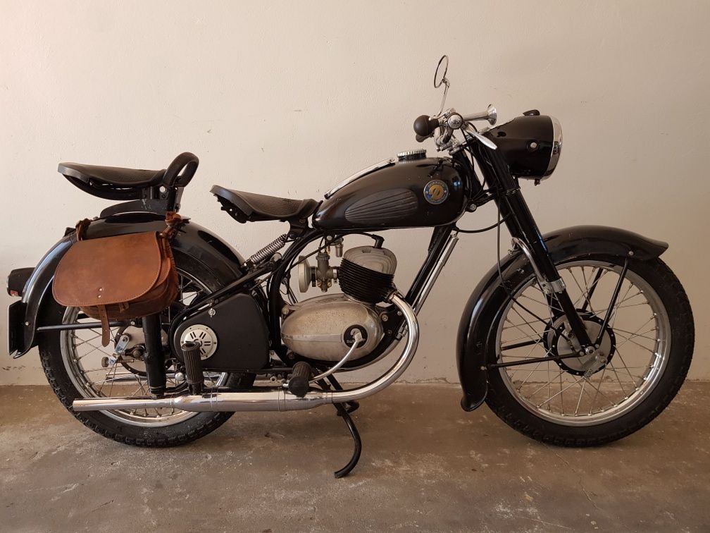 Durkopp MD200 adler na suwakach 1952 rok