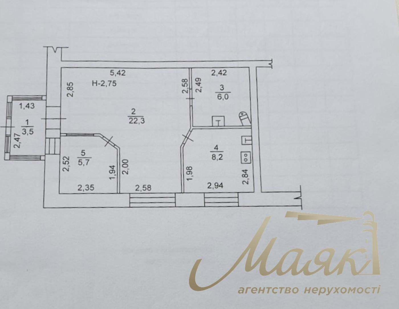 Квартира офис  с автономным отоплением по ул.Мира.