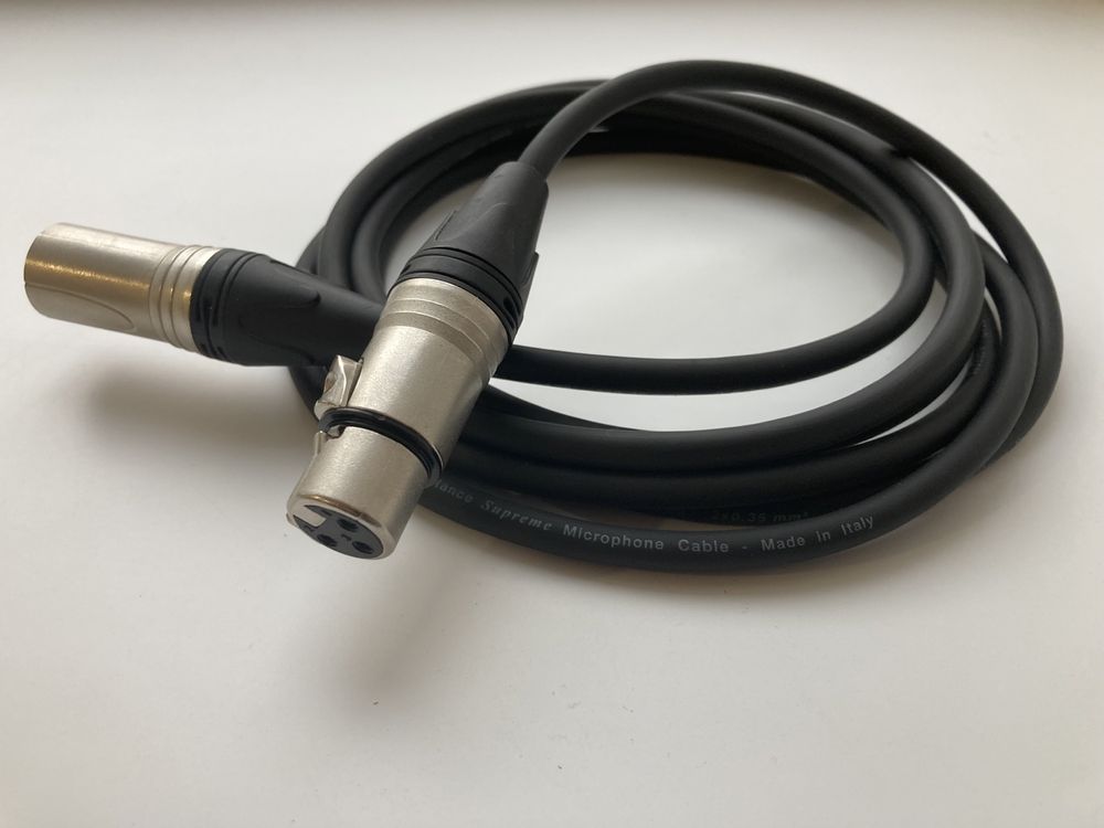 Кабель XLR(M)/XLR(F),XLR/TRS для мониторов