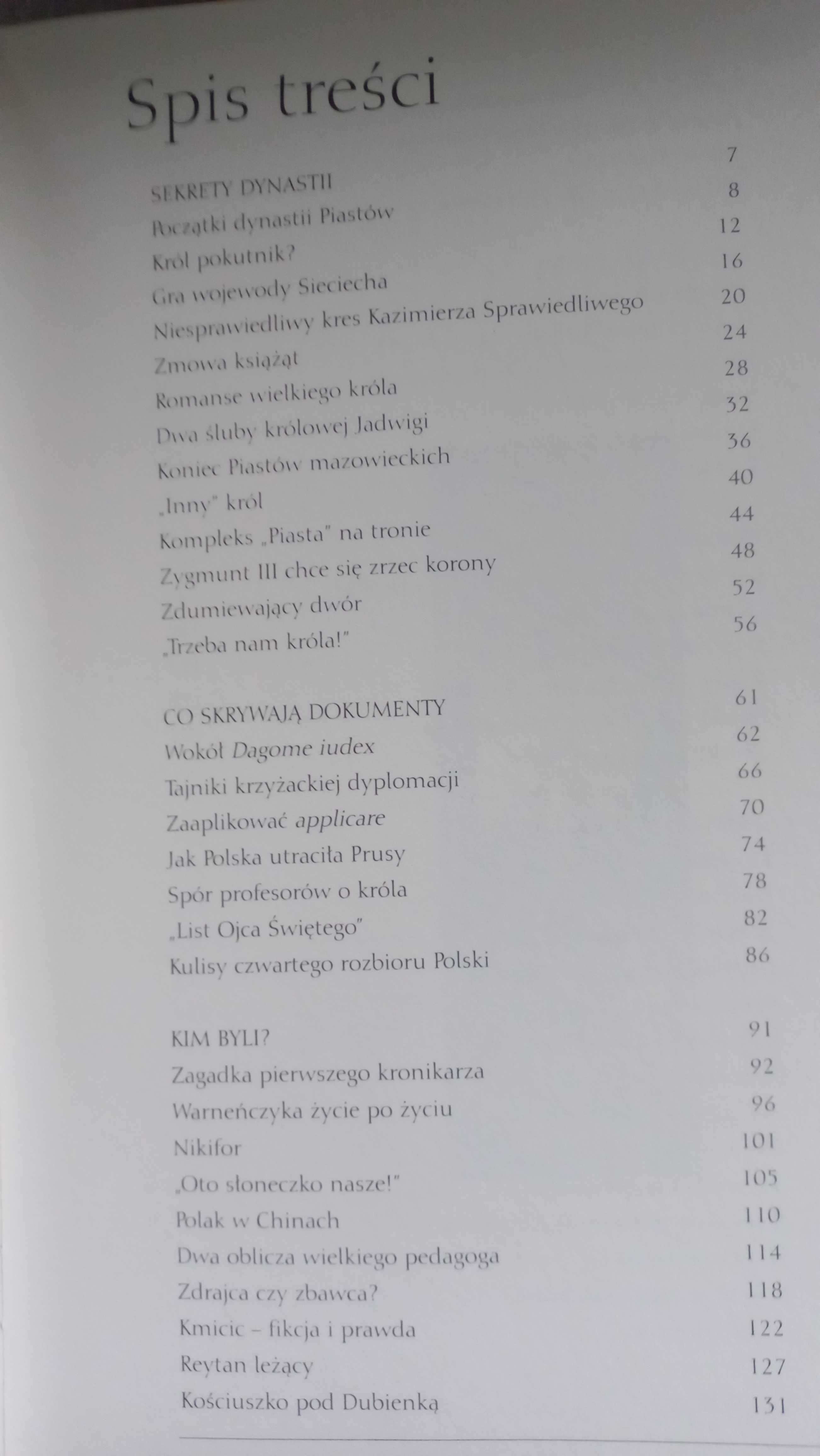 Tajemnice historii Polski Jerzy Besala