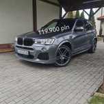 BMW X3 BMW X3 35D M-pakiet, Full, 114500km, 1 wł od 8 lat, garaż