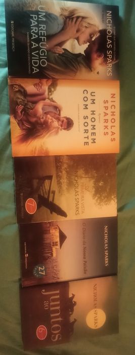 5 livros Nicolas Sparks