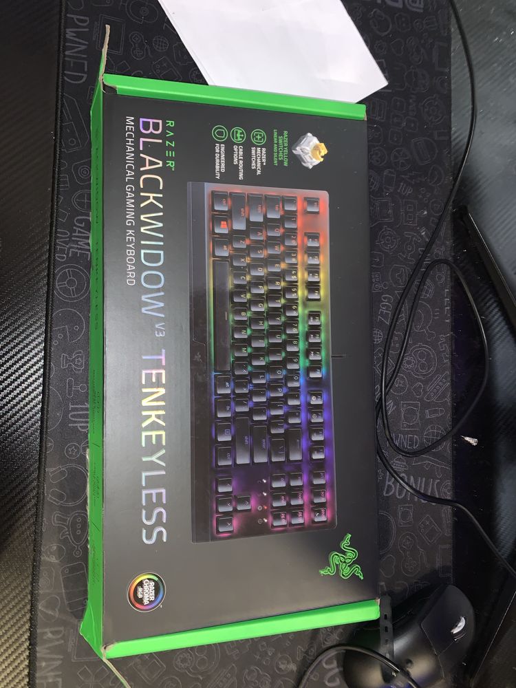 Teclado Razer Blackwidow V3 Tenkeyless