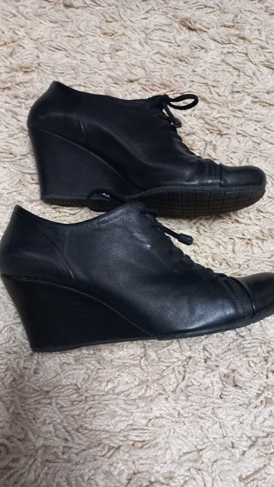 Туфли кожанные батильоны