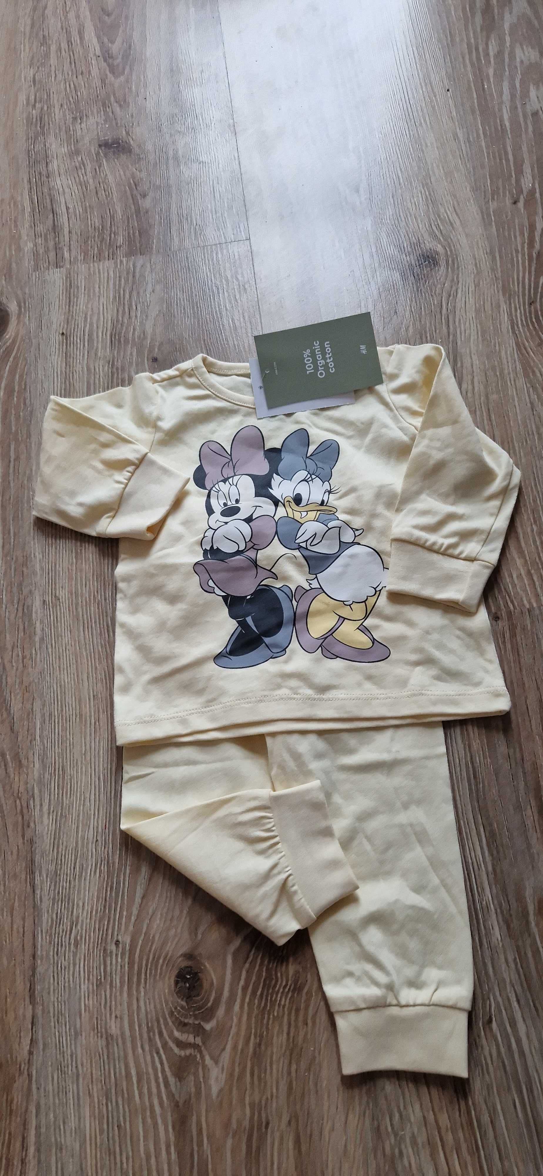 Nowey komplet 62 H&M 100% bawełna minnie