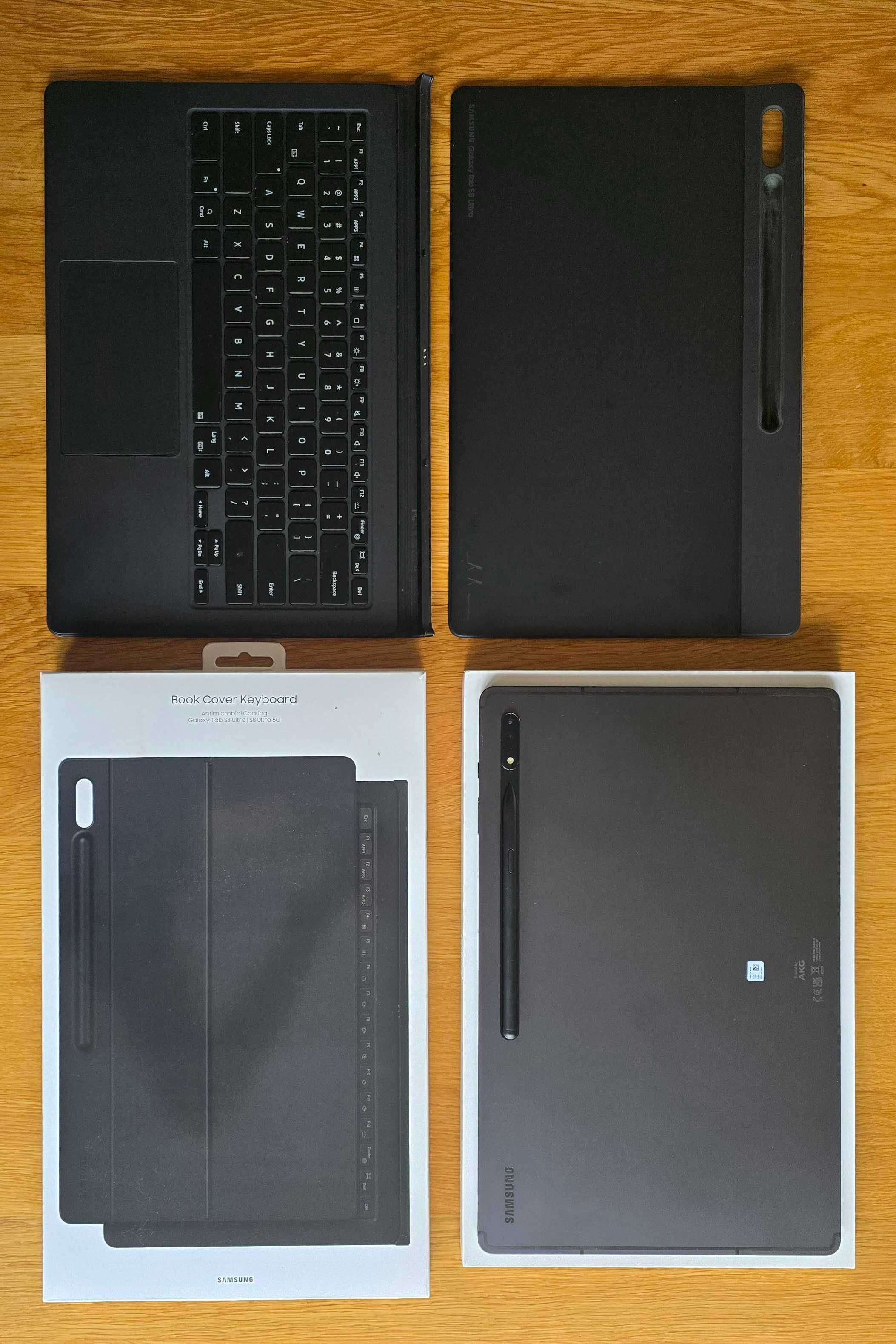 Samsung Galaxy Tab S8 Ultra 128GB/8GB RAM SM-X900 + BookCover Keyboard