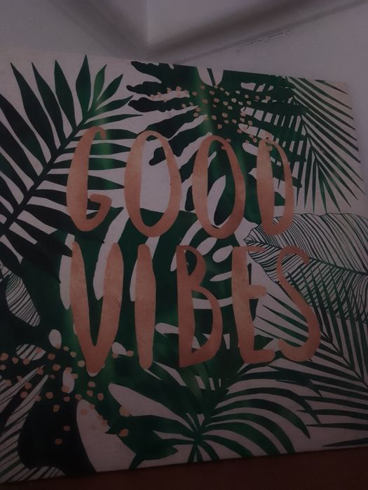 Quadro- "good vibes"