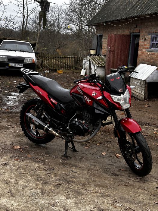 Обміняю мотоцикл spark sp200 r32