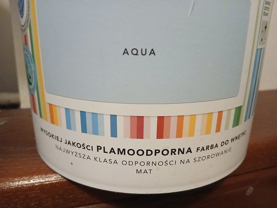 Farba lateksowa błękitna Beckers Aqua