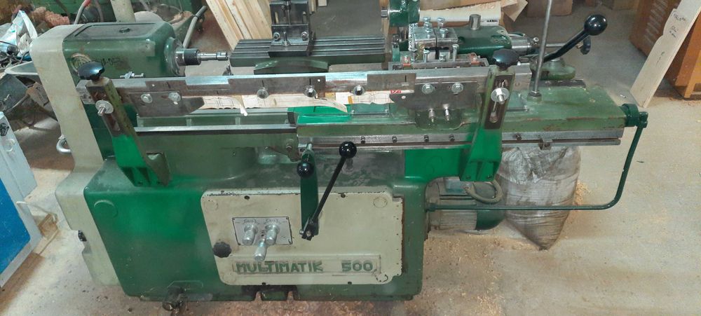 Półautomatyczna tokarka Locatelli Multimatik 500