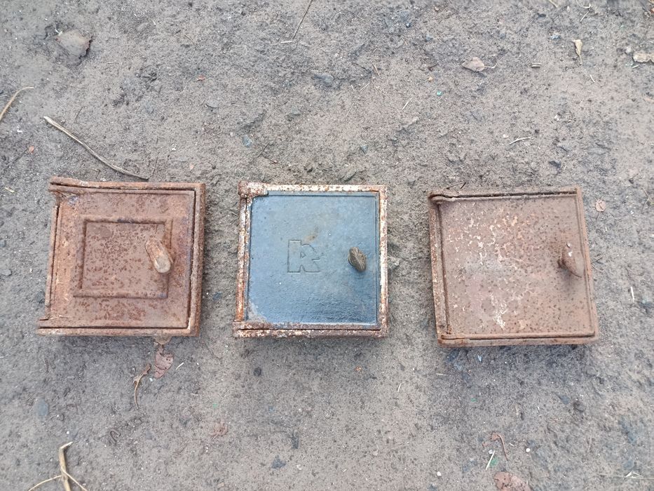 Дверка чугунна пічна груба СССР